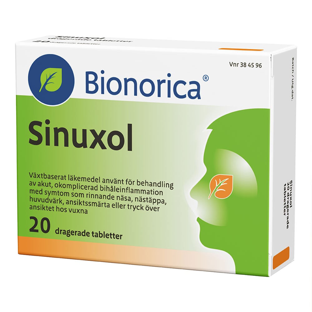 Sinuxol Bionorica Sinuxol 20 tabletter