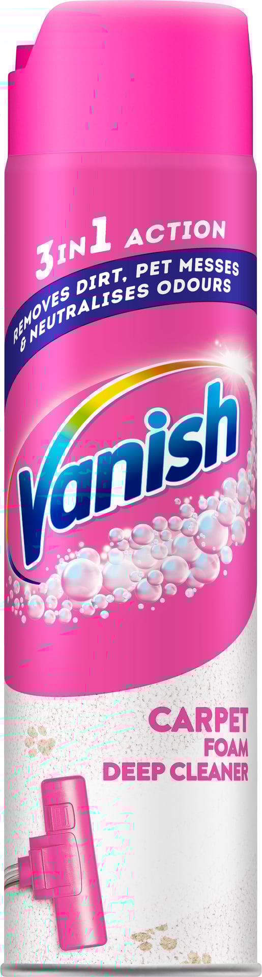 Vanish Matta & Möbelklädsel Rengöringsskum 600 ml