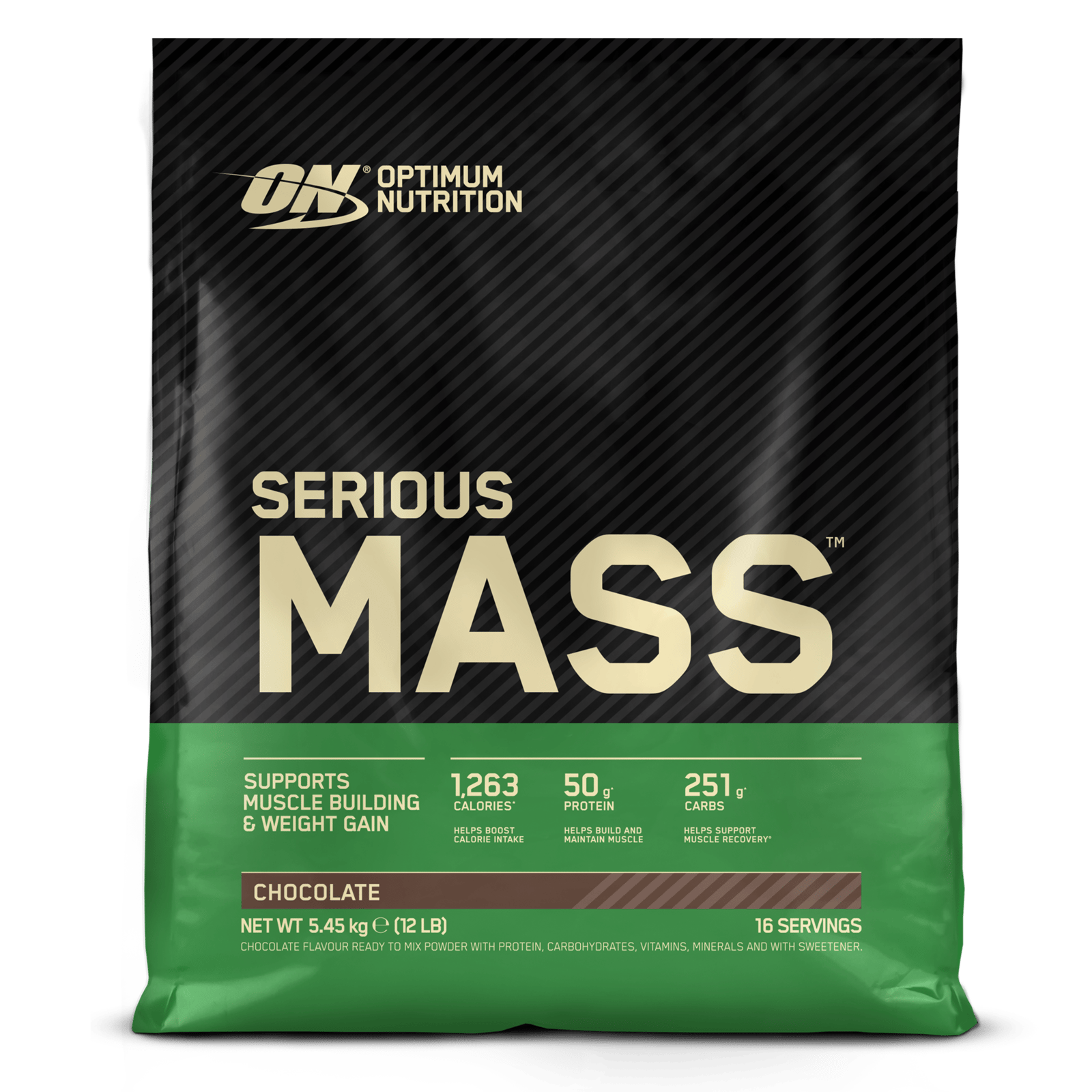 Optimum Nutrition Serious Mass Chocolate 5450g