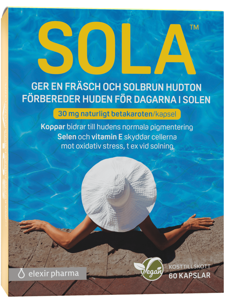 Elexir Pharma SOLA Betakaroten 60 kapslar