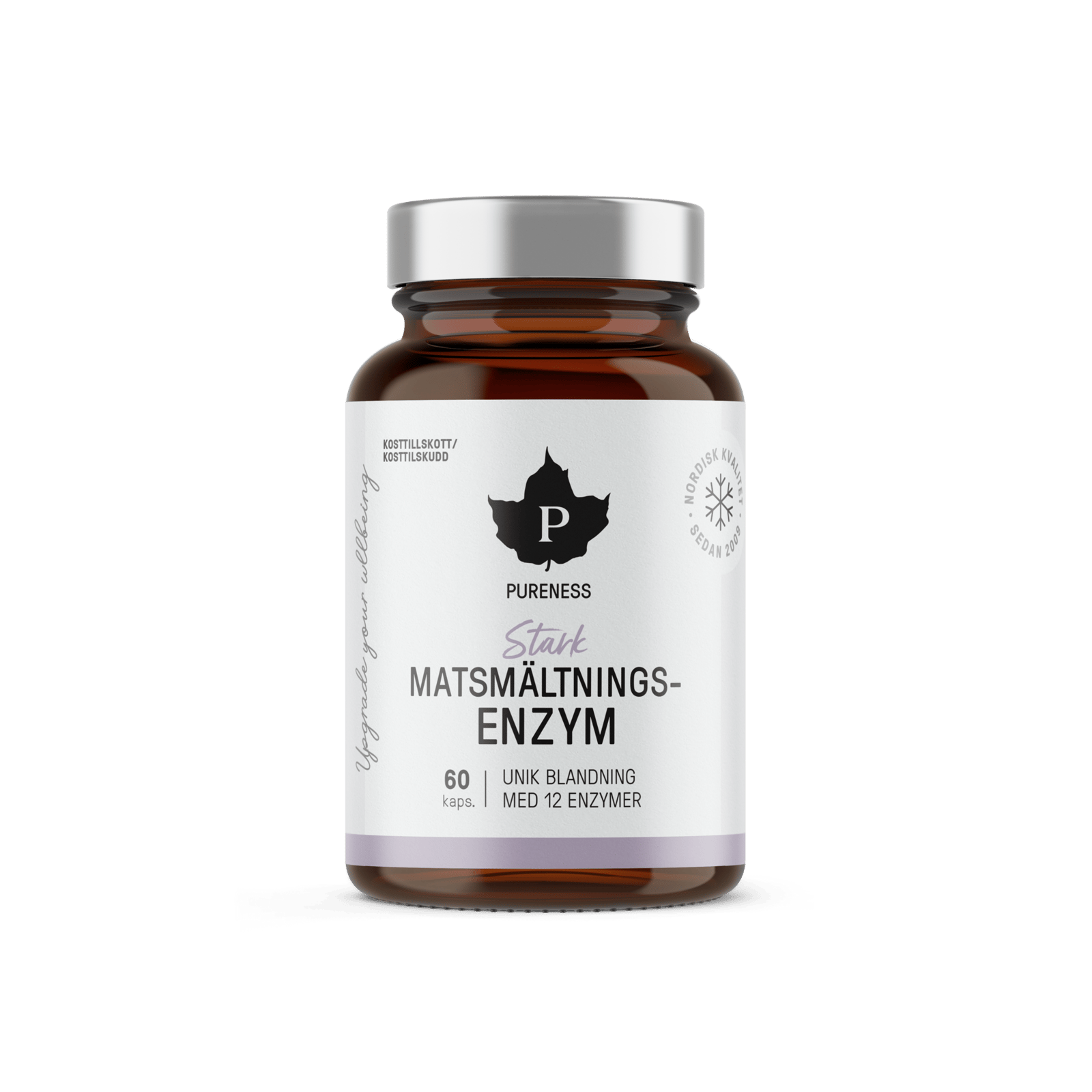 Pureness Stark Matsmältningsenzym 60 kapslar