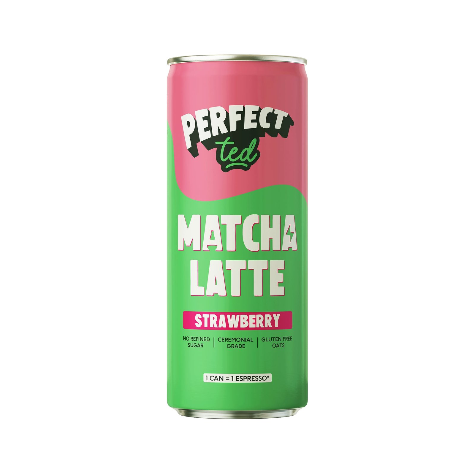 PerfectTed Matcha Latte Strawberry 250 ml