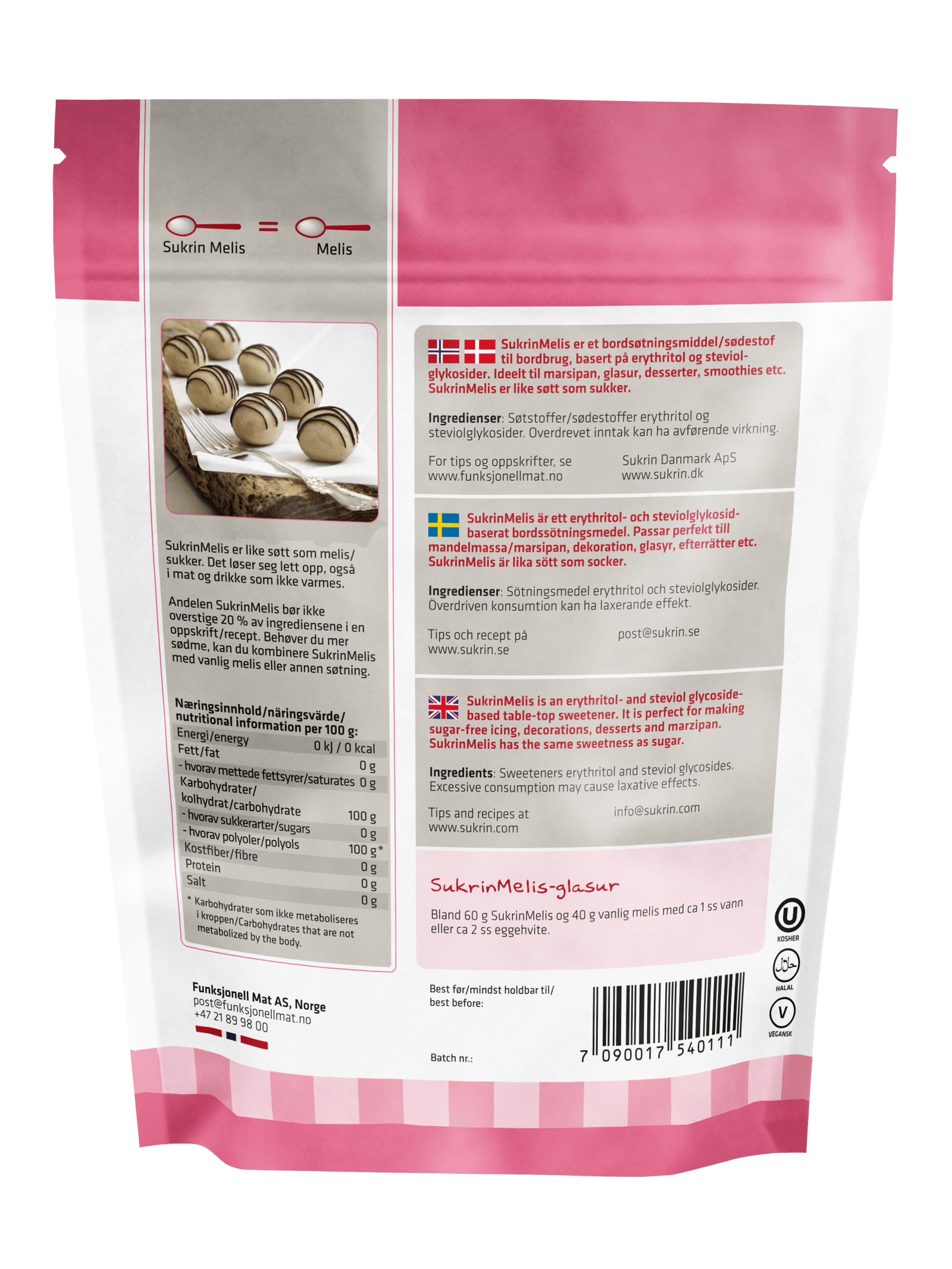 Sukrin Melis 400 g