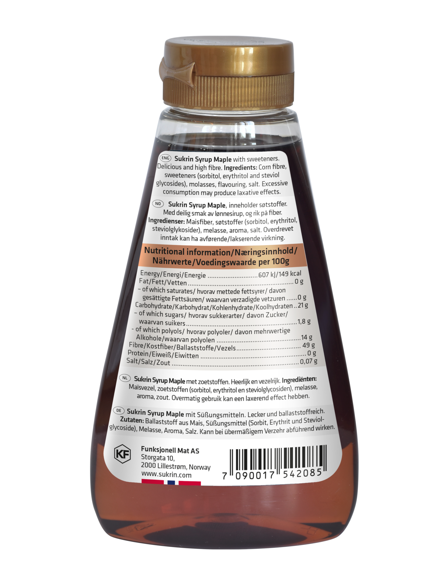 Sukrin Syrup Maple 450 g