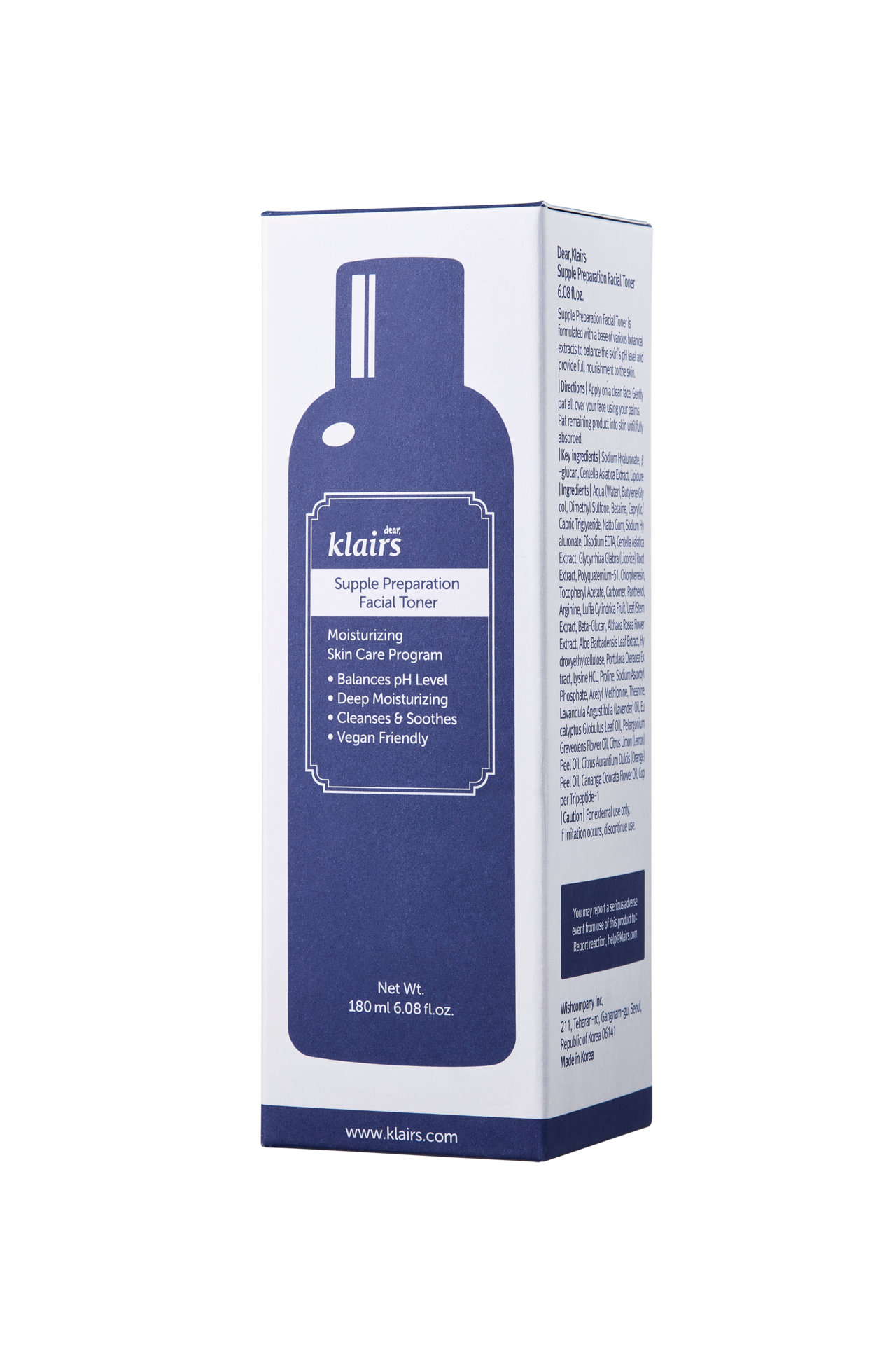 Klairs Supple Preparation Facial Toner 180ml