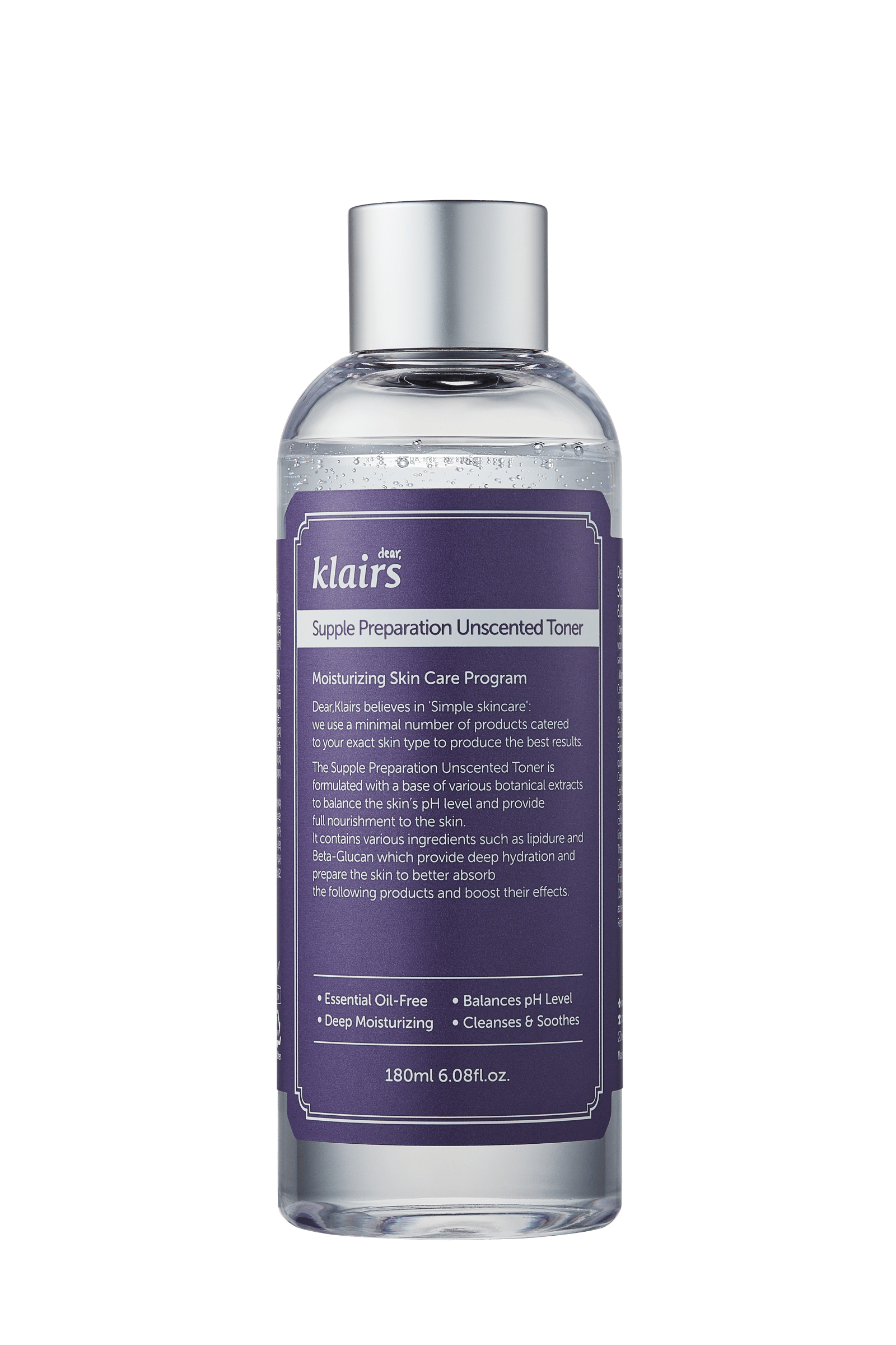 Klairs Supple Preparation Unscented Toner 180 ml