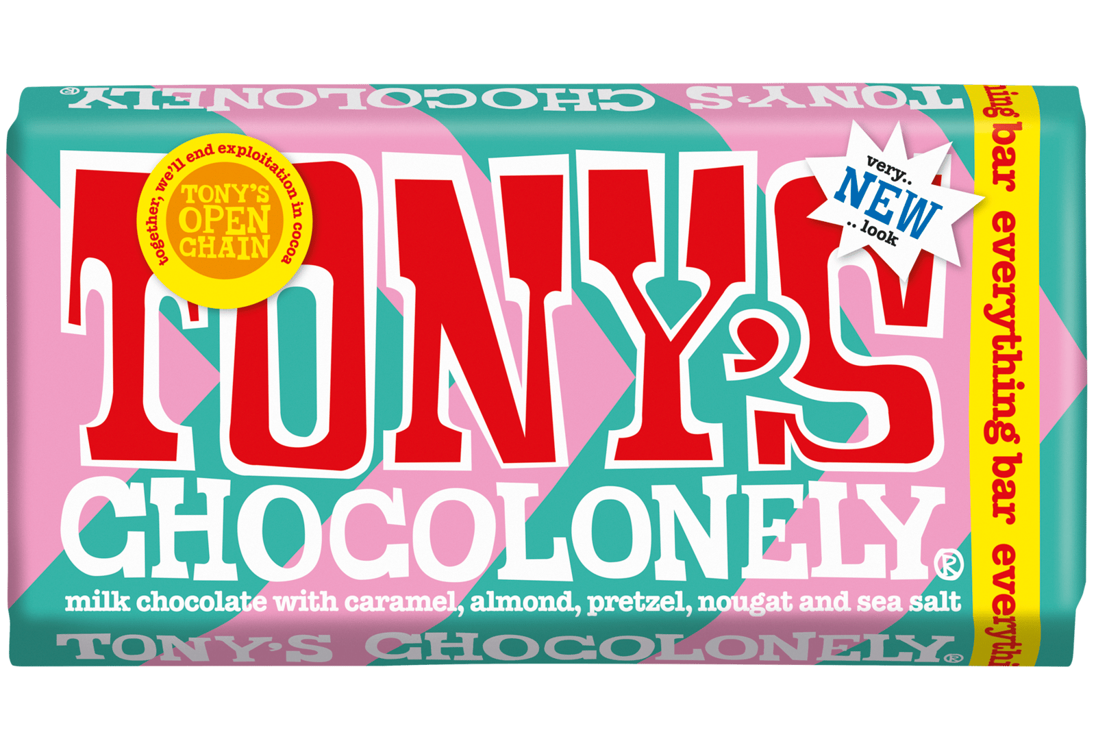 TONY´S Mjölkchoklad Everything 180 g