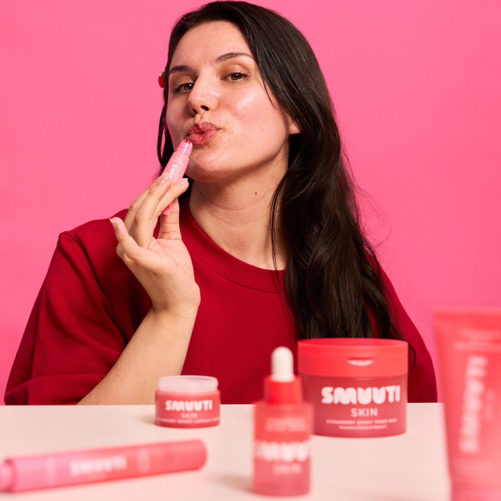 Smuuti Skin Strawberry Tinted Lip Serum