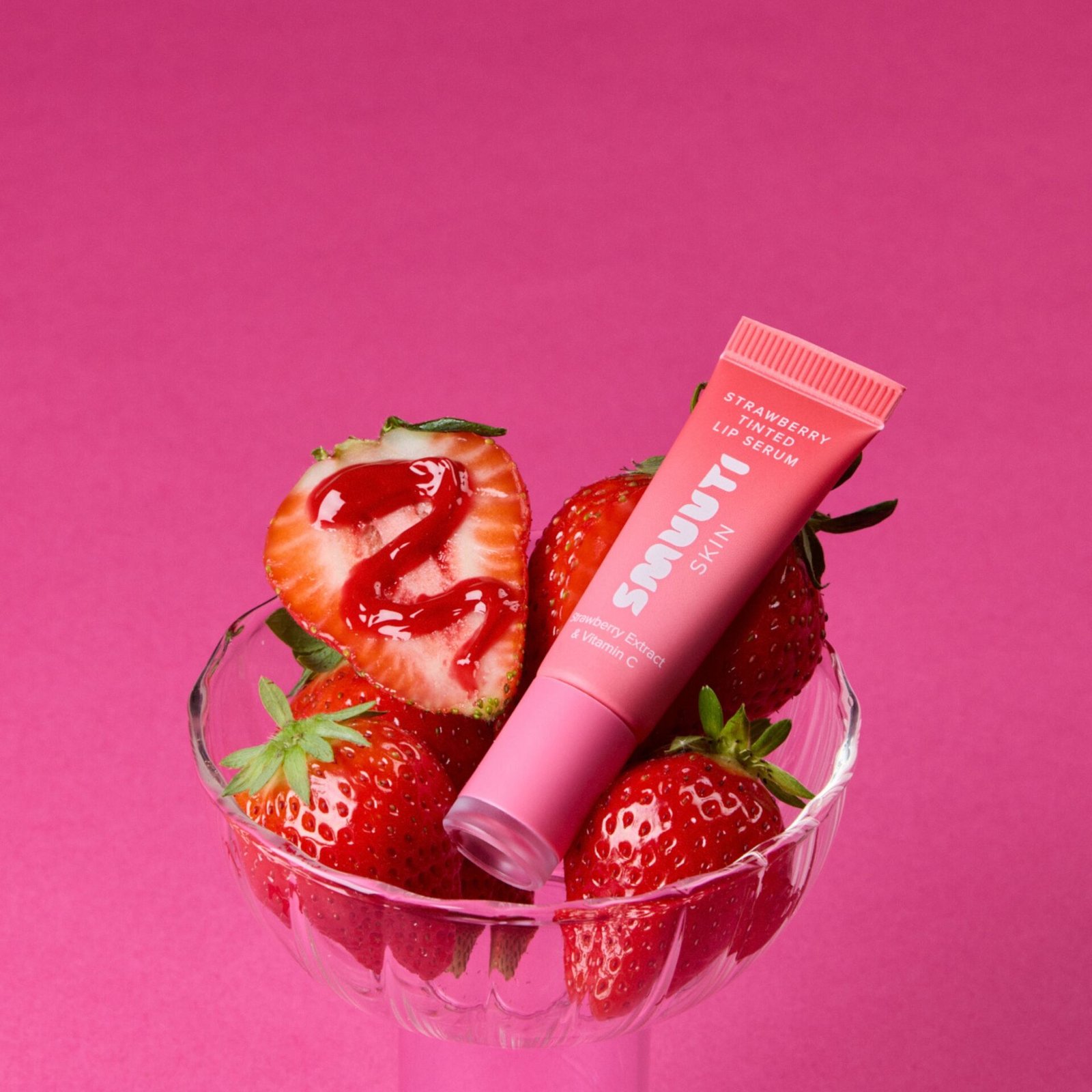 Smuuti Skin Strawberry Tinted Lip Serum