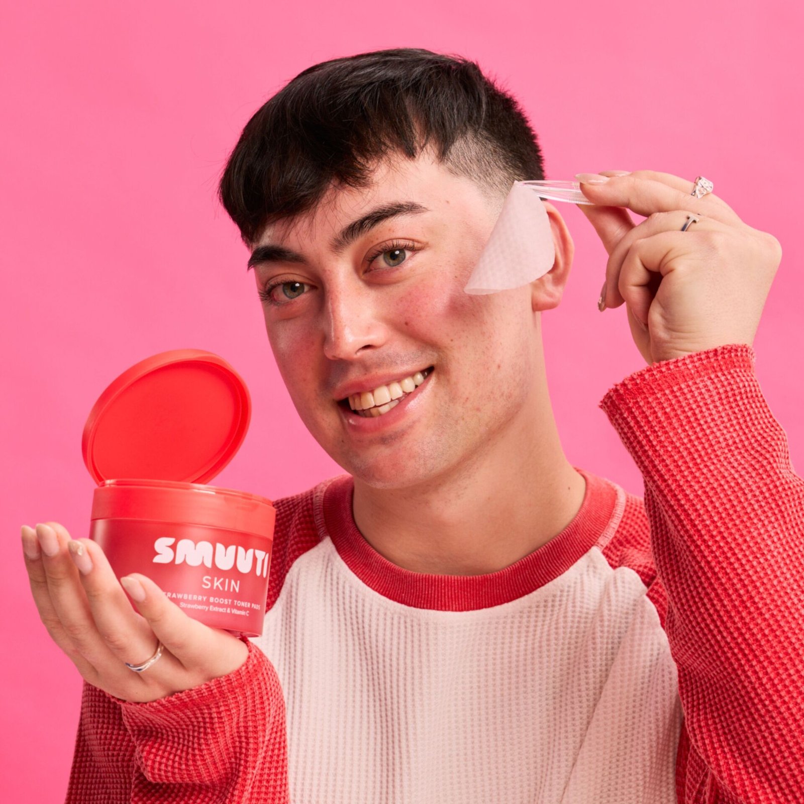 Smuuti Skin Strawberry Boost Toner Pads