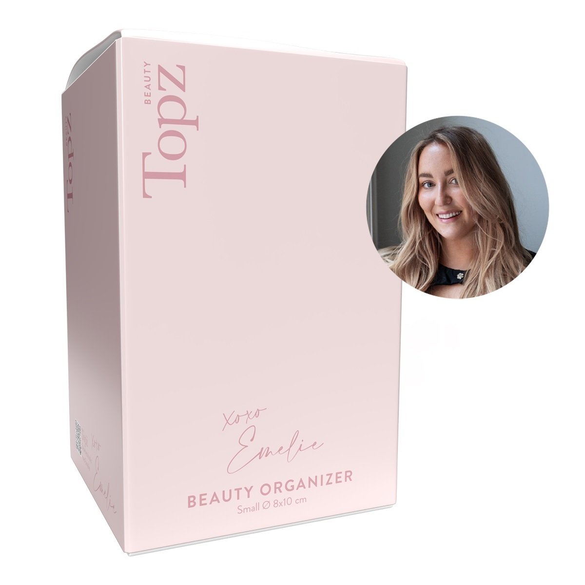 Topz x Hairtalk by Emelie Beauty Organizer i glas Small 1st