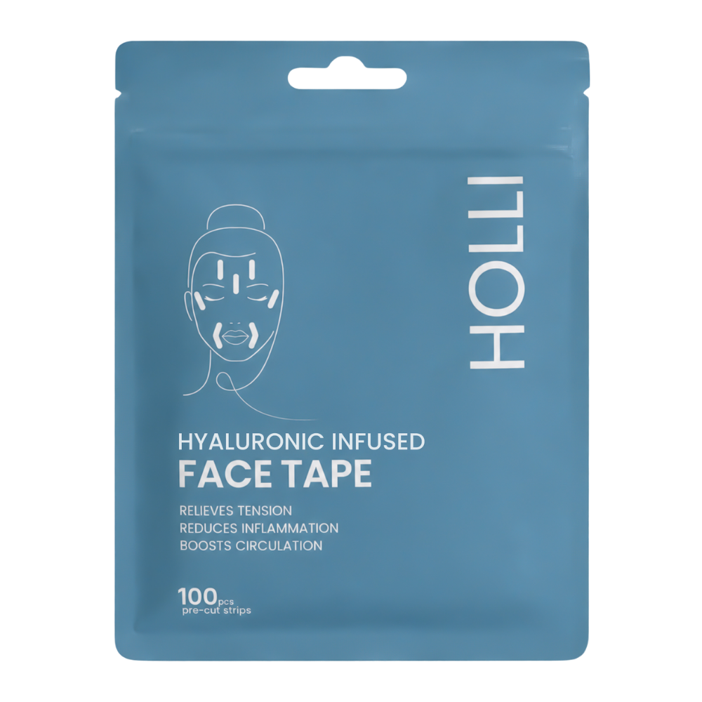 HOLLI Hyaluronic Infused Face Tape Kit 100 st