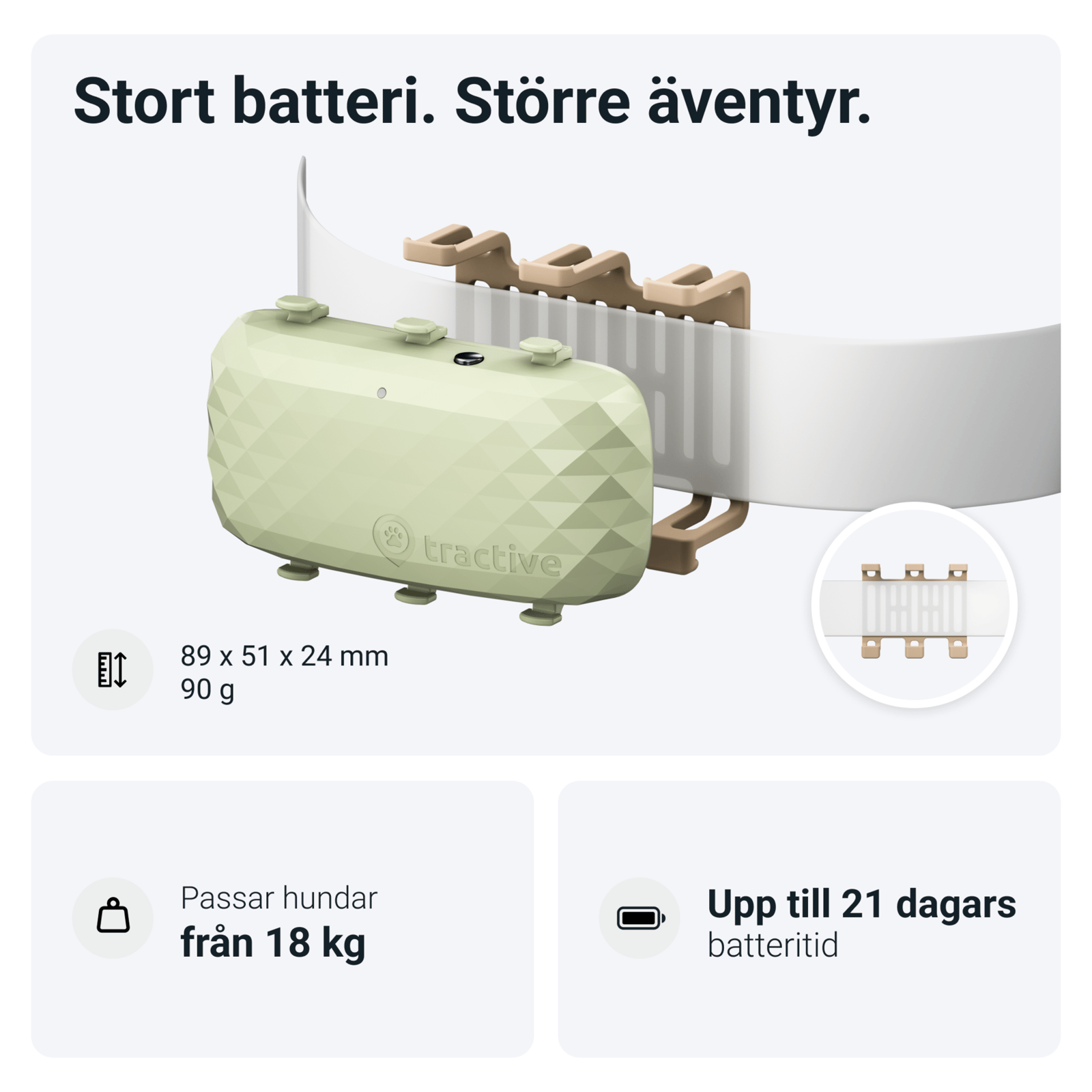 Tractive GPS DOG XL Green 1 st