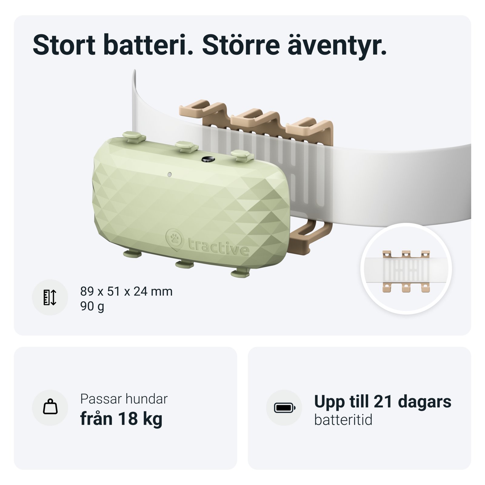 Tractive GPS DOG XL Green 1 st