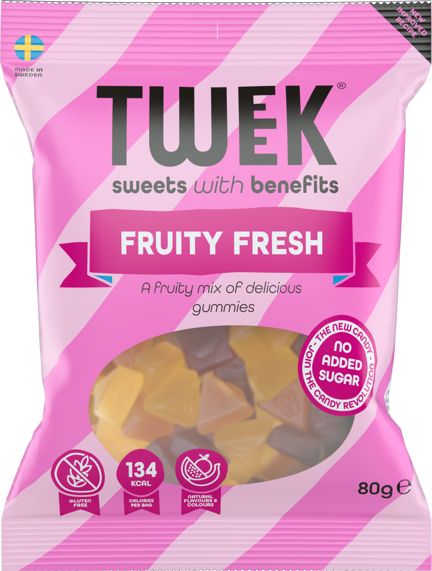 TWEEK Fruity Fresh 80g