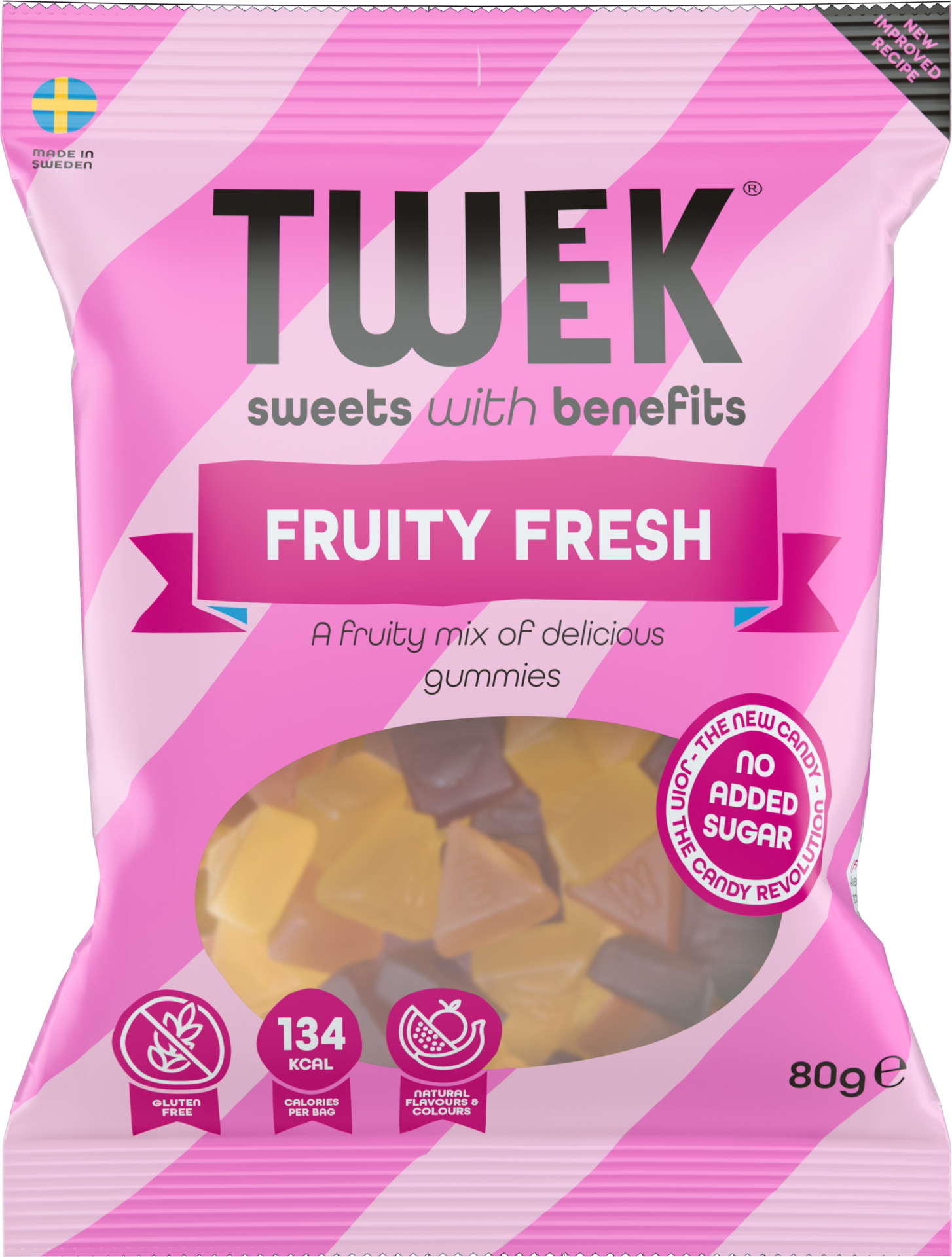 TWEEK Fruity Fresh 80g
