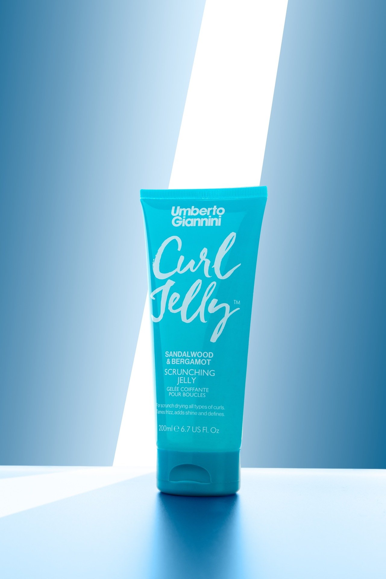Umberto Giannini Curl Jelly Sandalwood & Bergamot Scrunching Jelly 200 ml