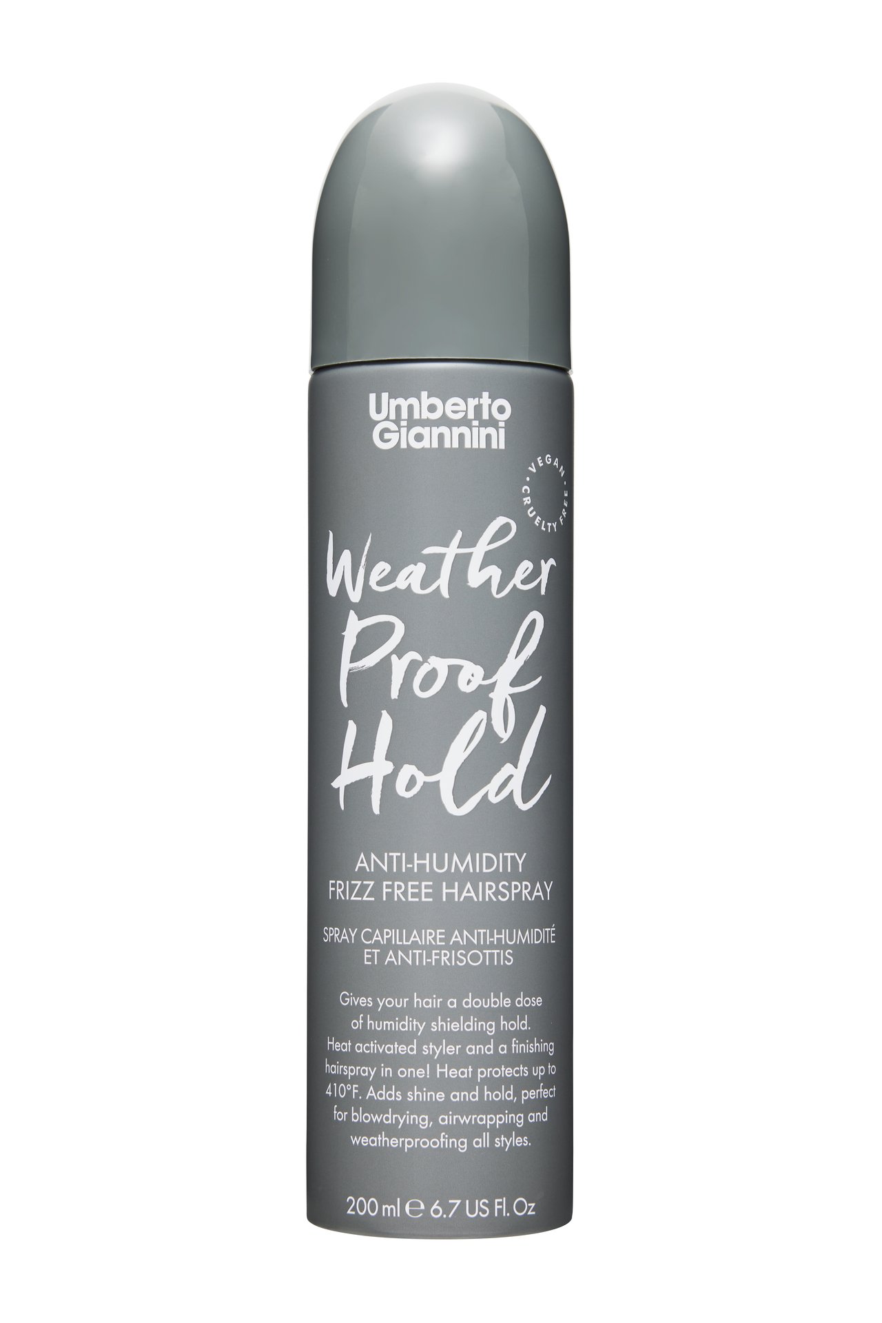 Umberto Giannini Weatherproof Frizz Free Hairspray Anti-Humidity 200 ml