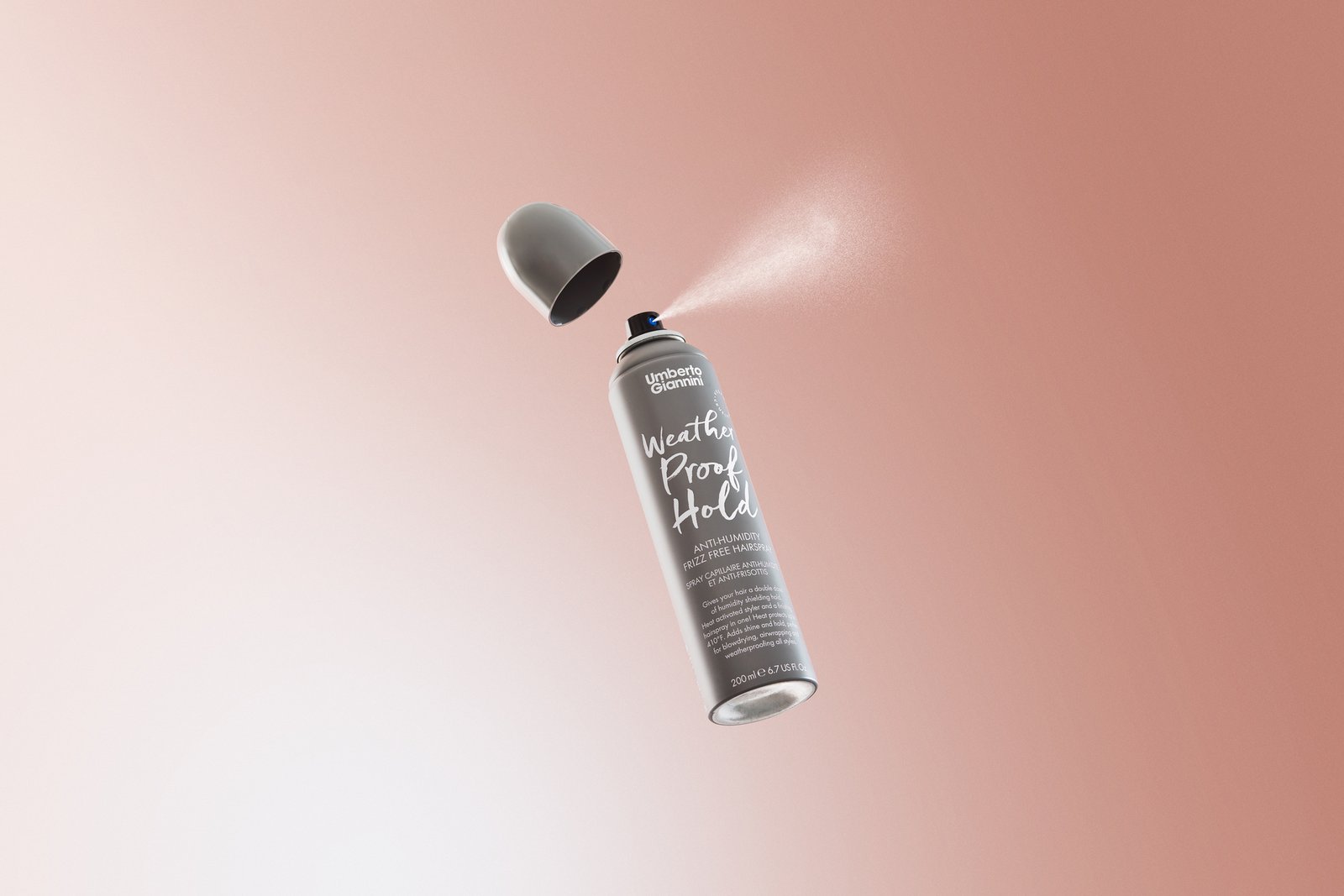 Umberto Giannini Weatherproof Frizz Free Hairspray Anti-Humidity 200 ml