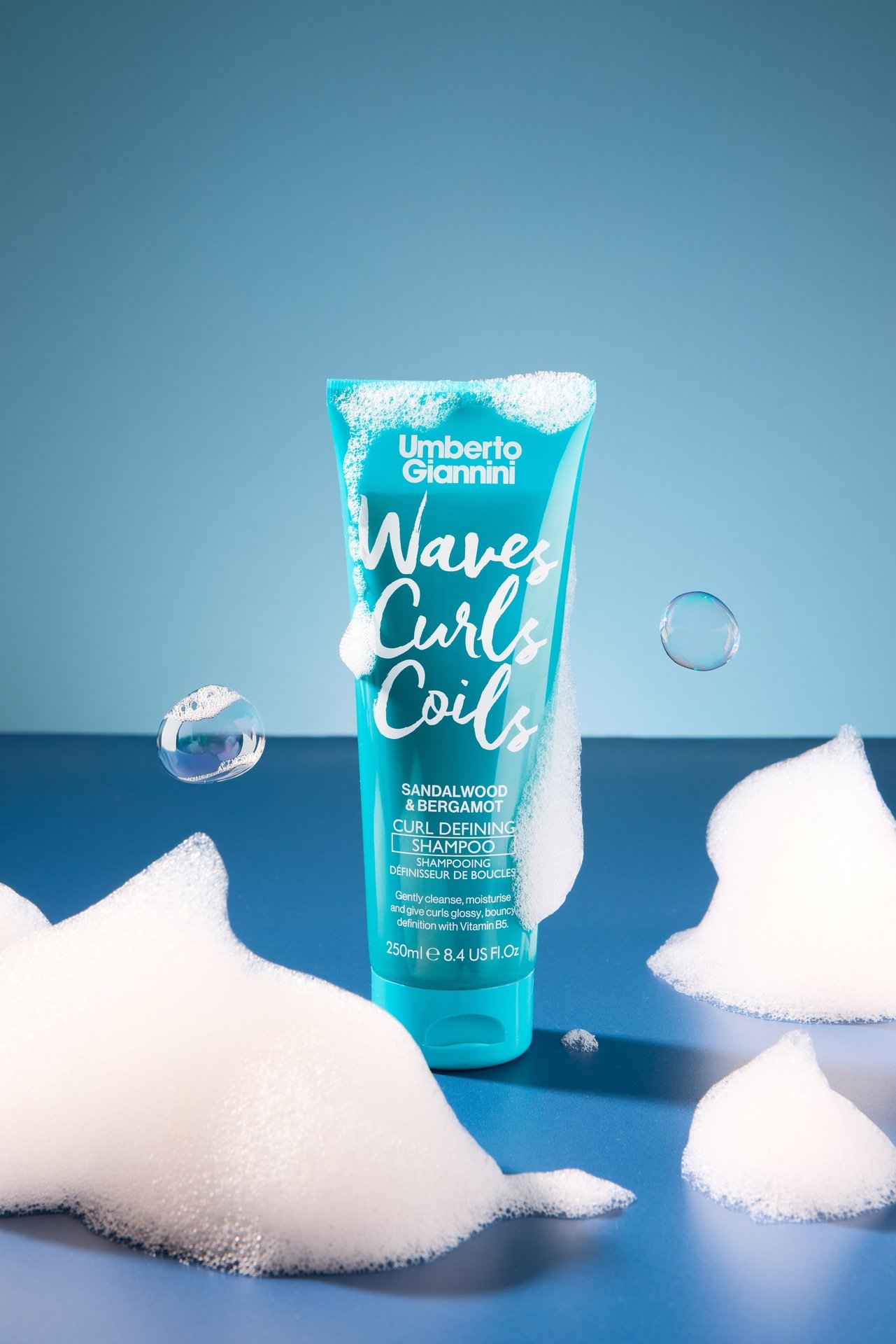 Umberto Giannini Waves, Curls & Coils Shampoo 250 ml