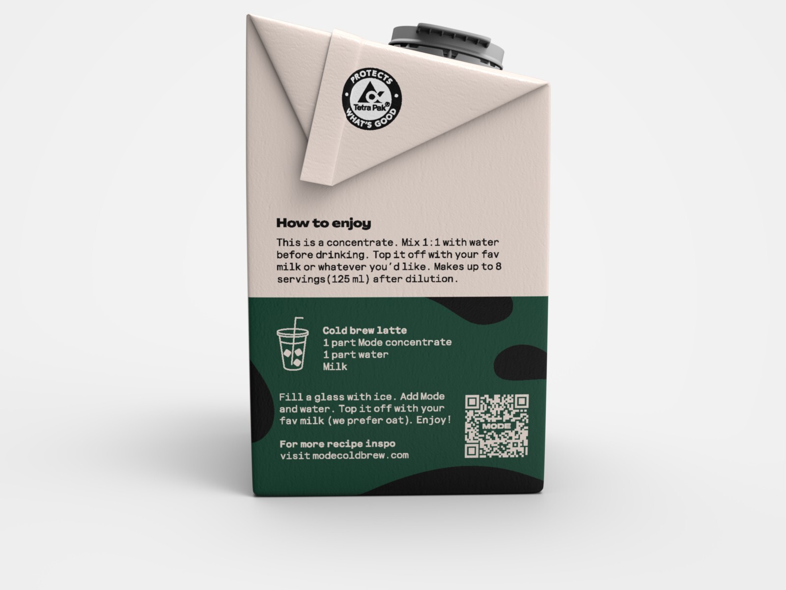 Mode Cold Brew Kaffekoncentrat (8 serveringar)