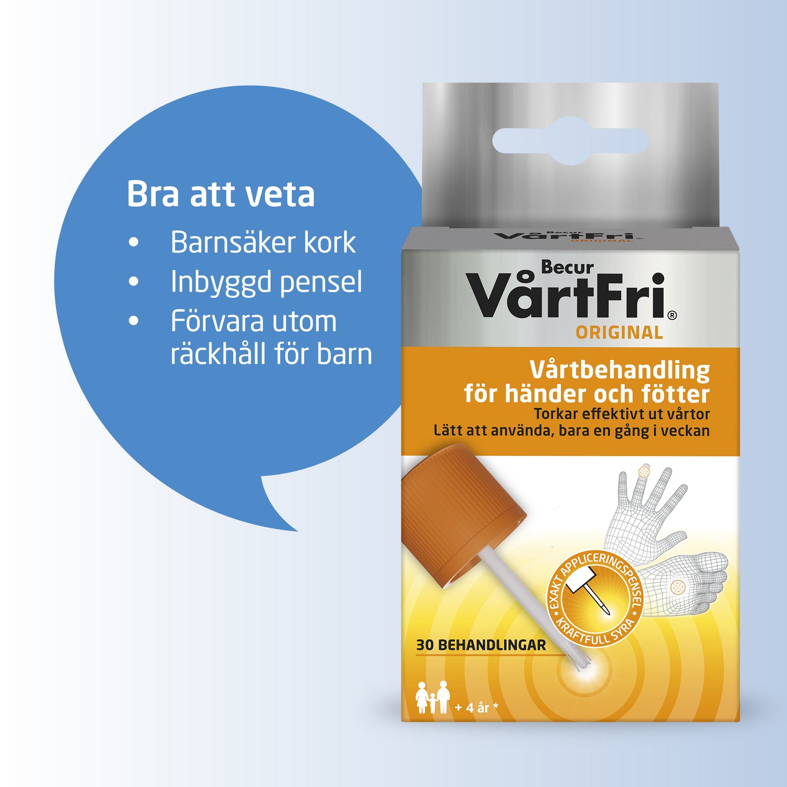 Vårtfri Original Vårtbehandling 5 ml