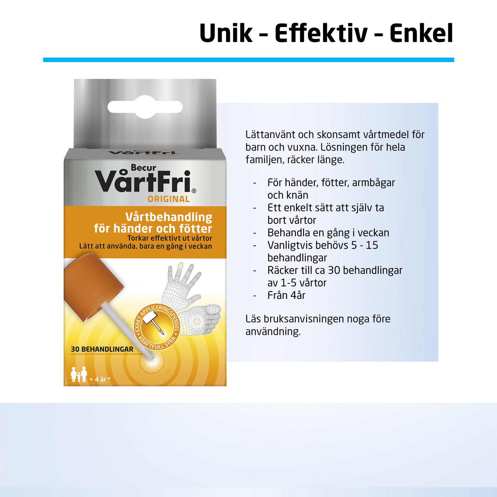 Vårtfri Original Vårtbehandling 5 ml