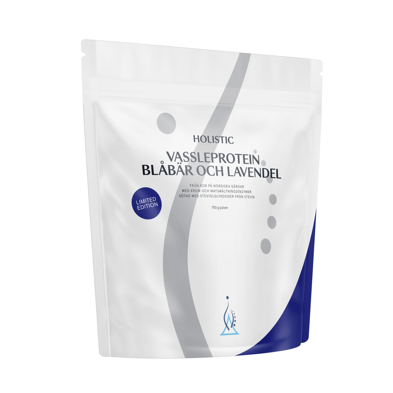 Holistic Vassleprotein Blåbär Och Lavendel Limited Edition 750 g