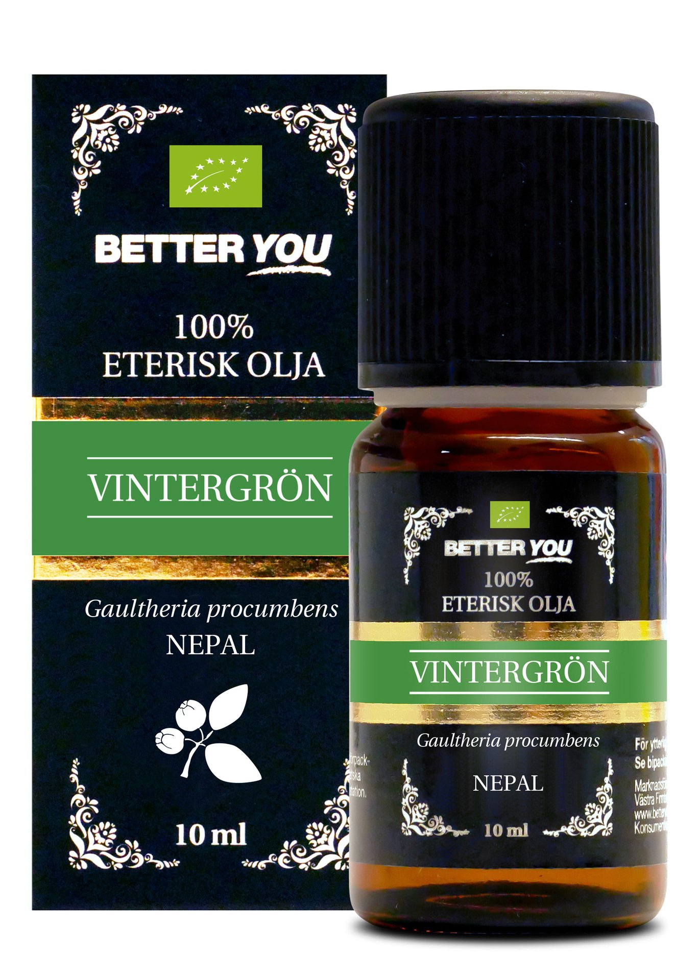 Better You Vintergrönolja EKO Eterisk 10 ml