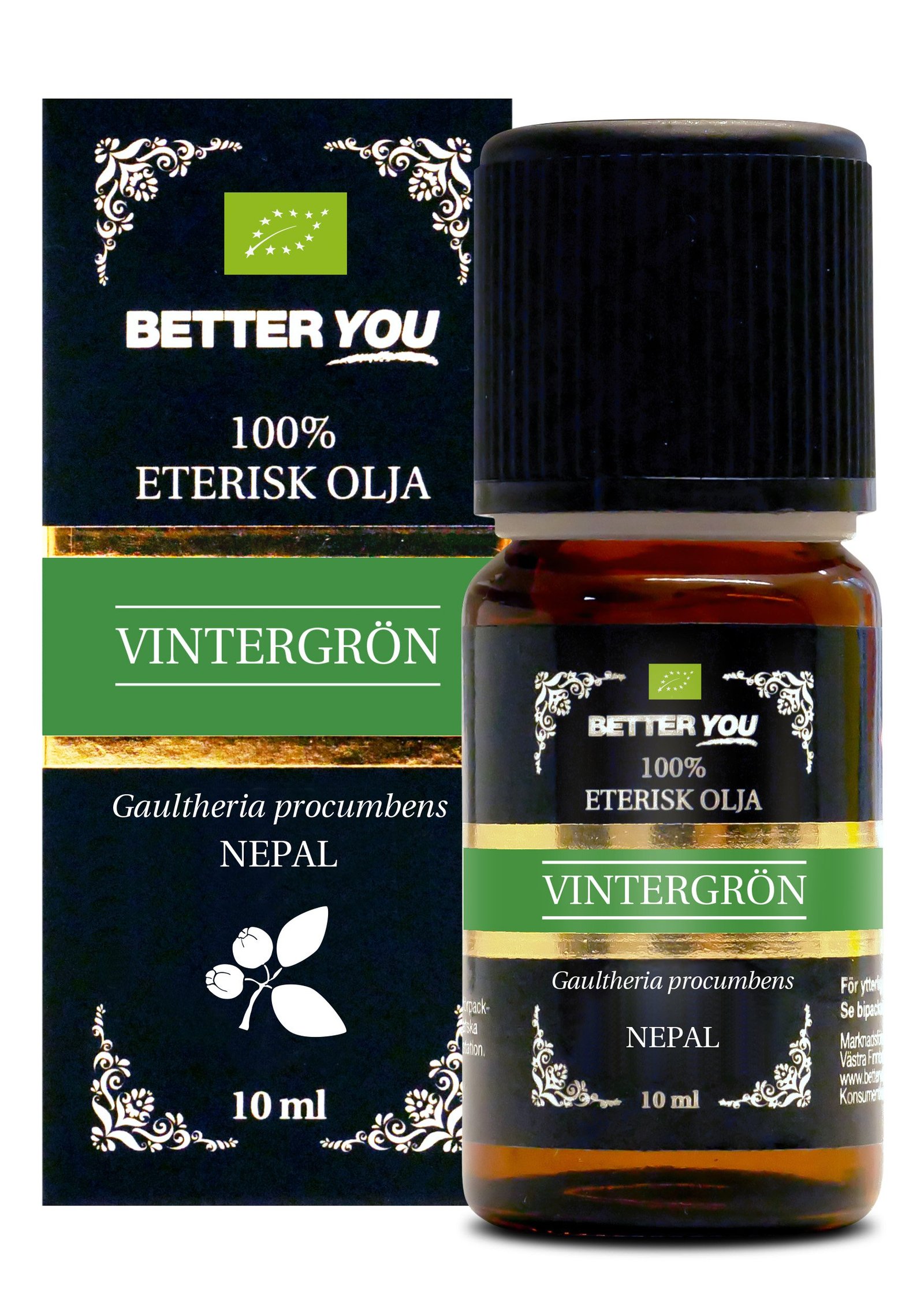 Better You Vintergrönolja EKO Eterisk 10 ml