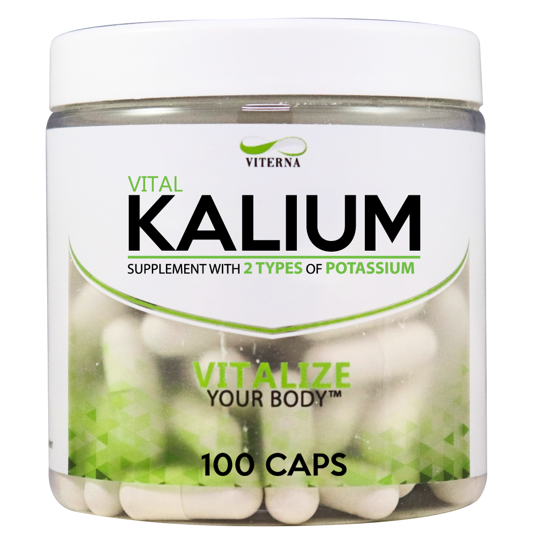 Viterna Kalium 100 kapslar