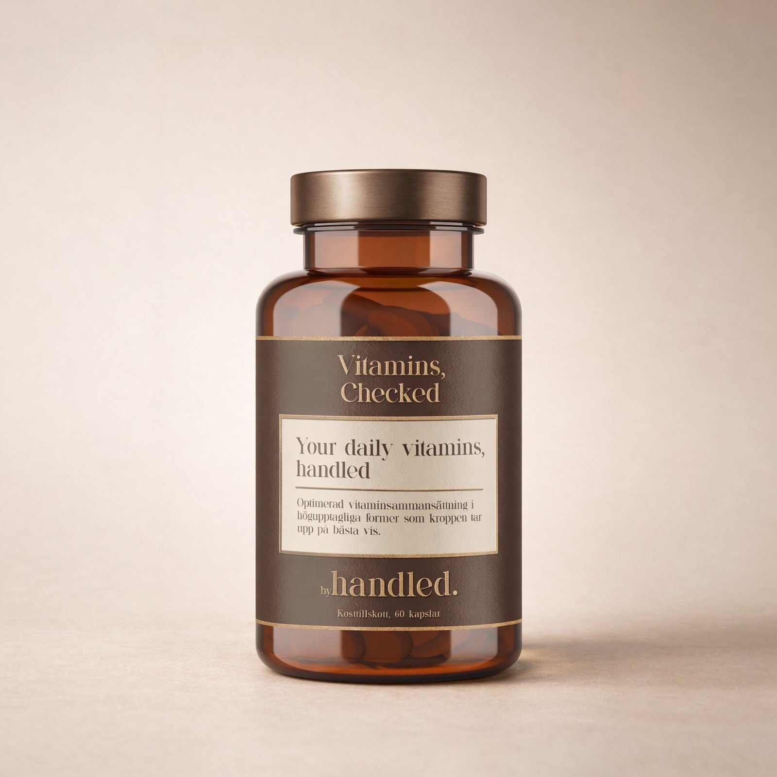 By Handled Vitamins Checked 60 st
