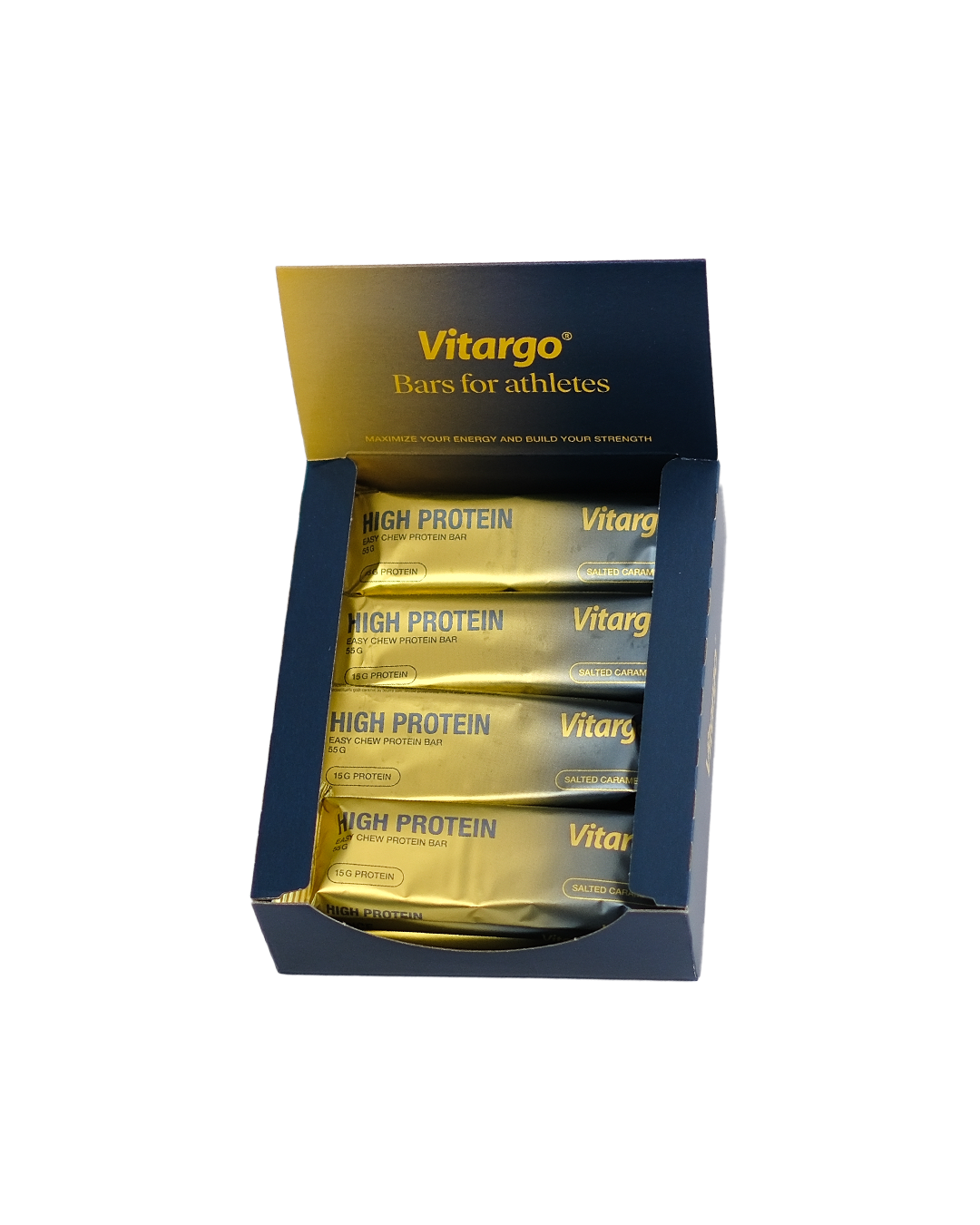 Vitargo High Proteinbar Salted Caramel 55 g 12 st/box