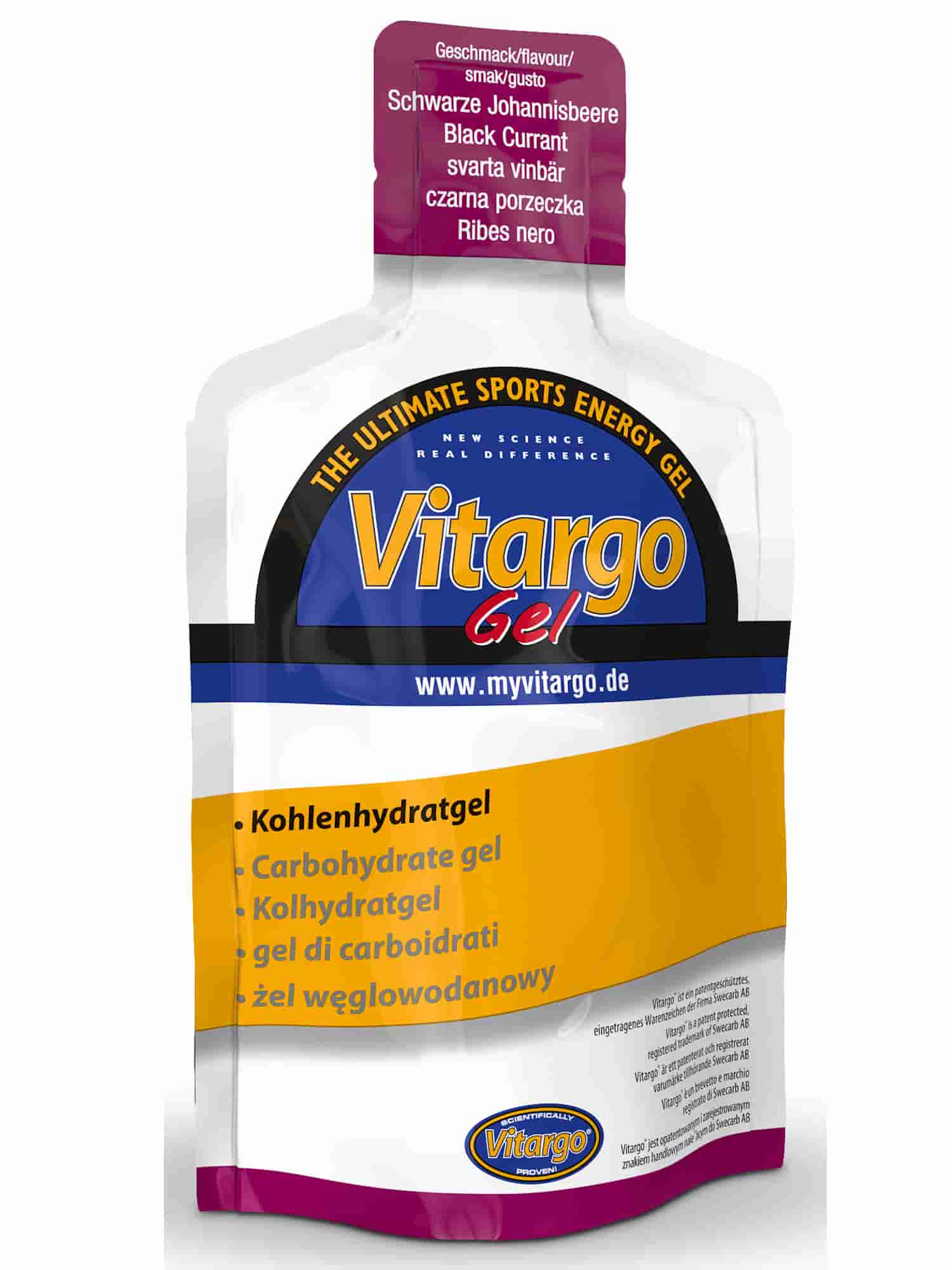 Vitargo Gel Svarta Vinbär 45g