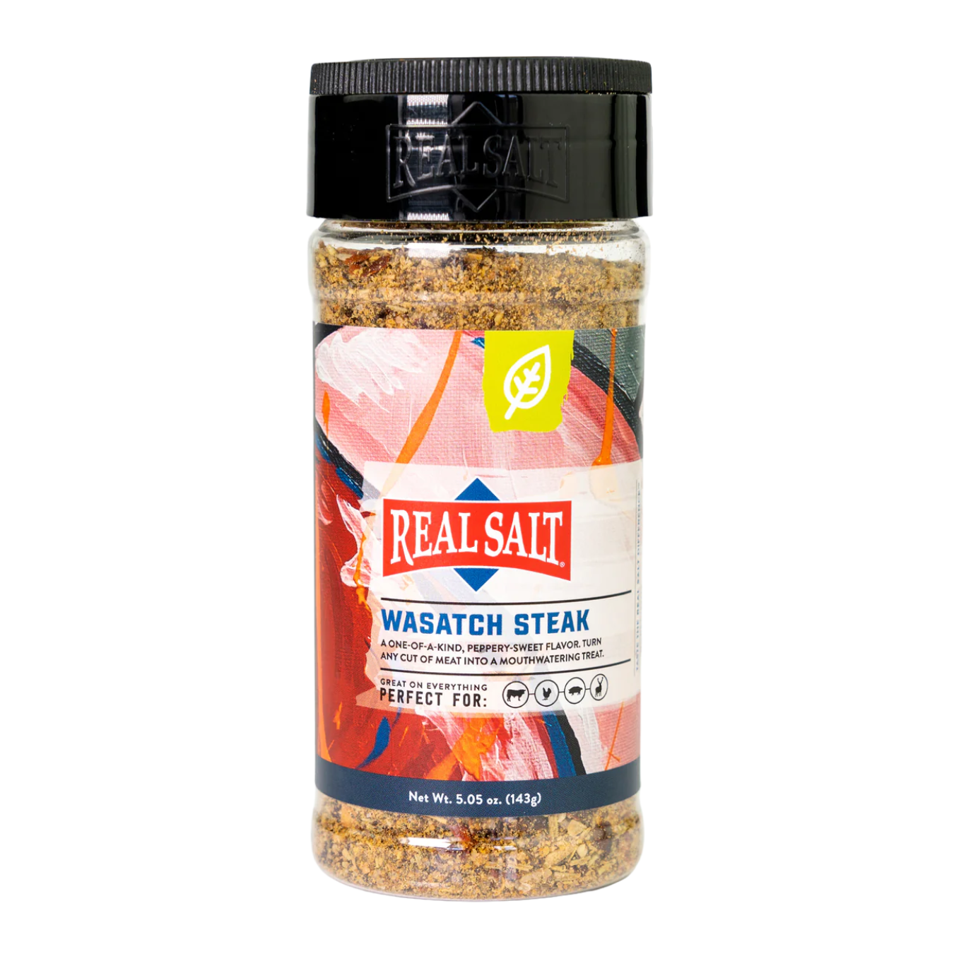 Redmond Real Salt Seasonings Wasatch Steak Shaker 150 g
