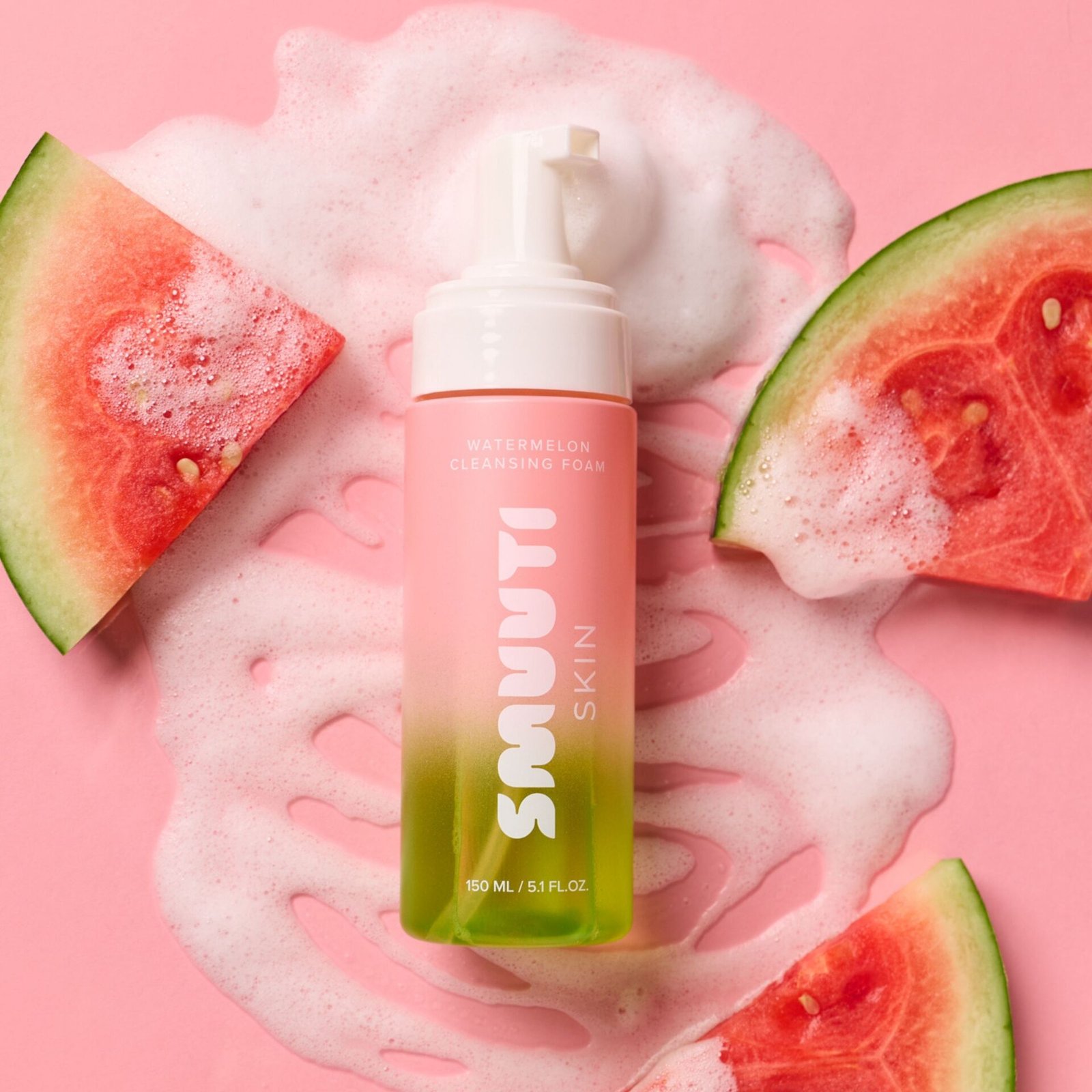 Smuuti Skin Watermelon Cleansing Foam 150 ml