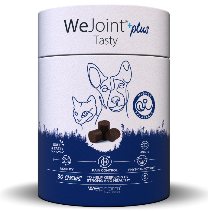 Wepharm WeJoint+ för hund och katt Tasty Small 30 Soft-Chews Tuggbitar