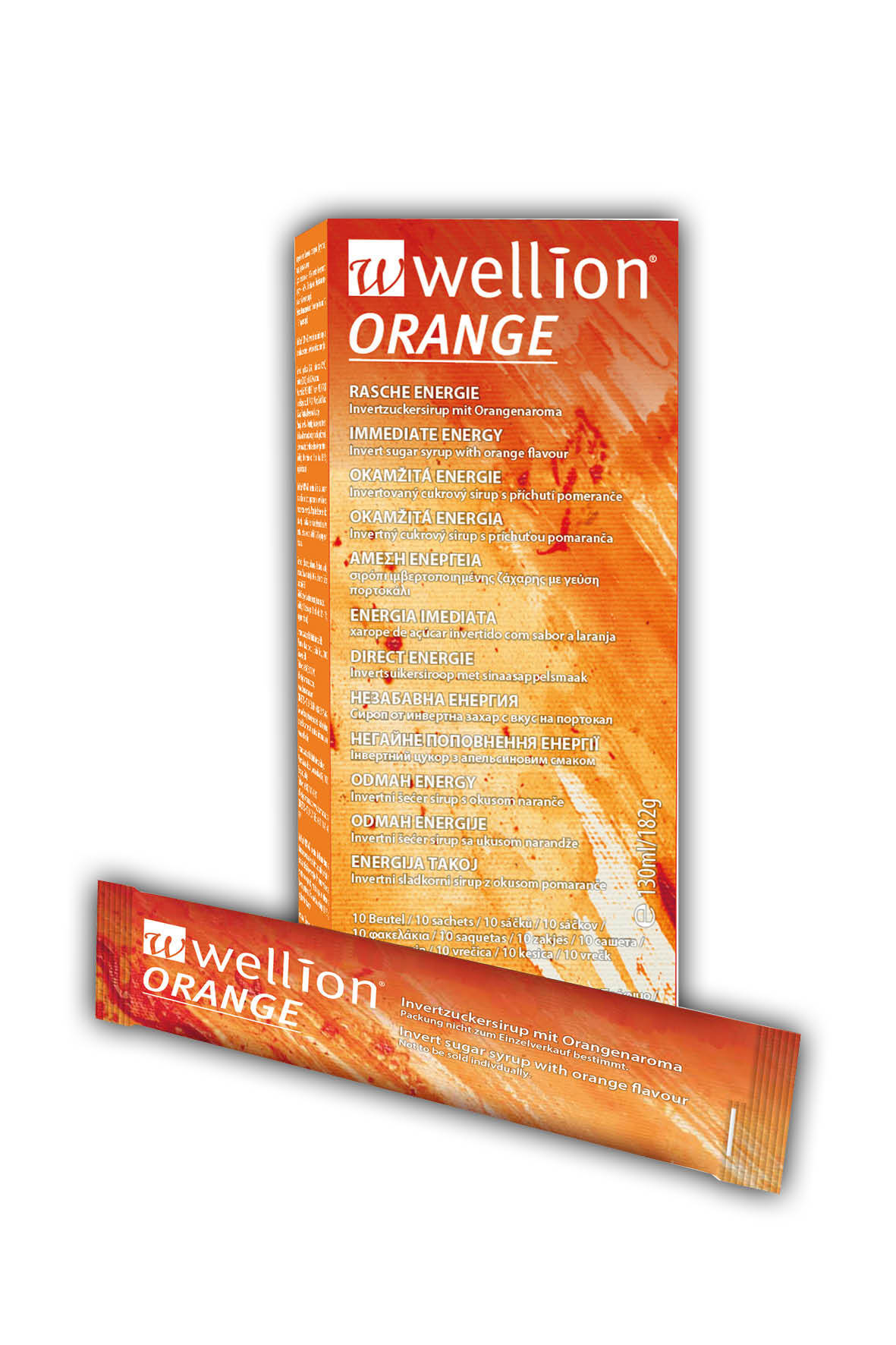 Wellion ORANGE Inverterad Sockersirap 10 st