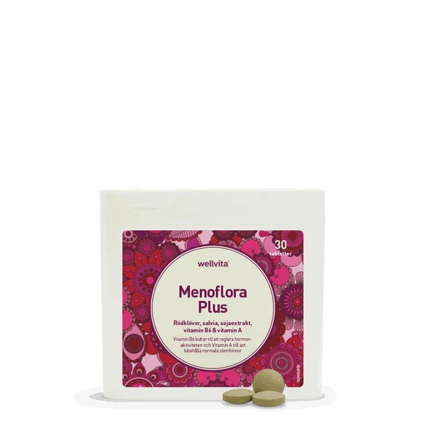 Wellvita Menoflora 60 tabletter