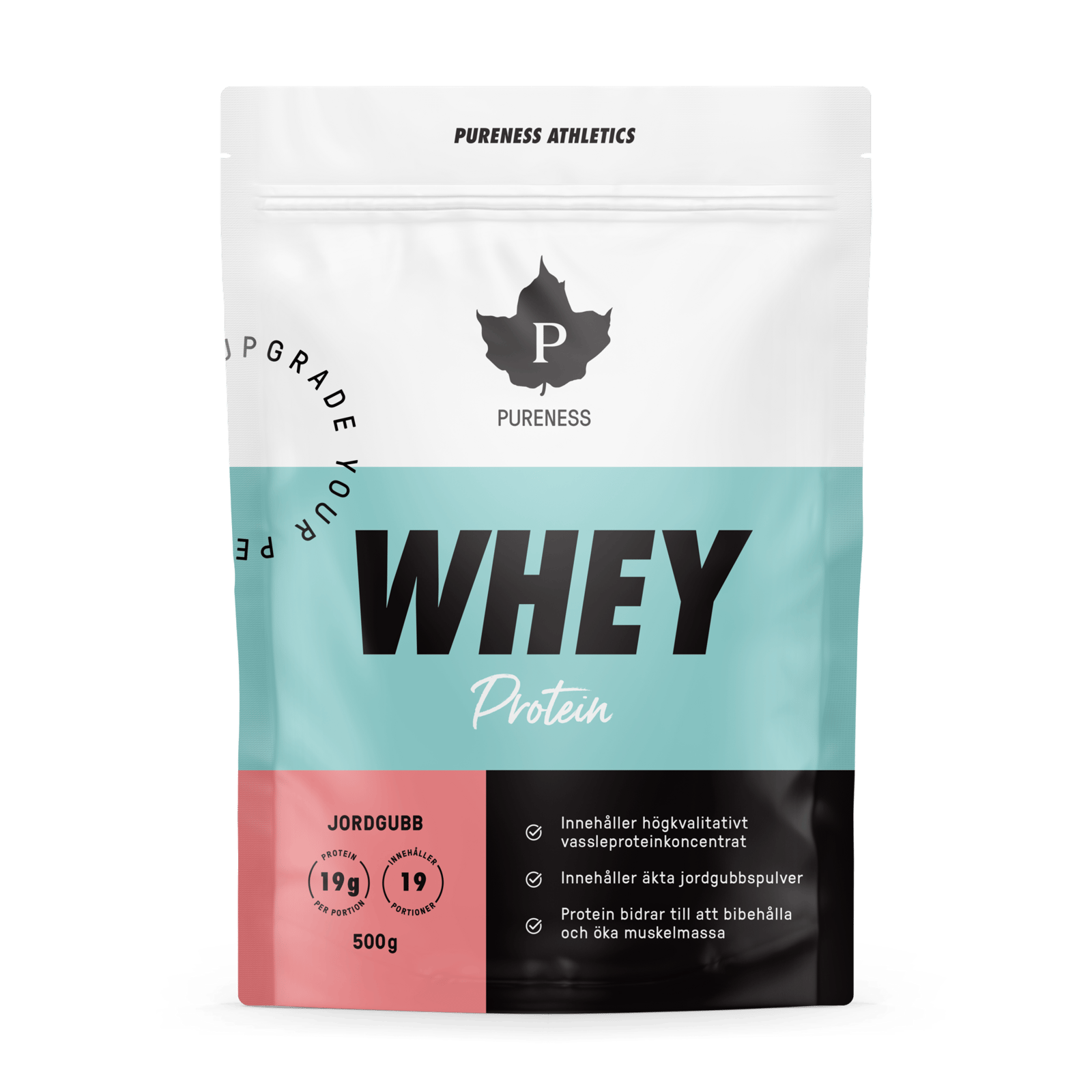Pureness Athletics Whey Protein Jordgubb 500 g