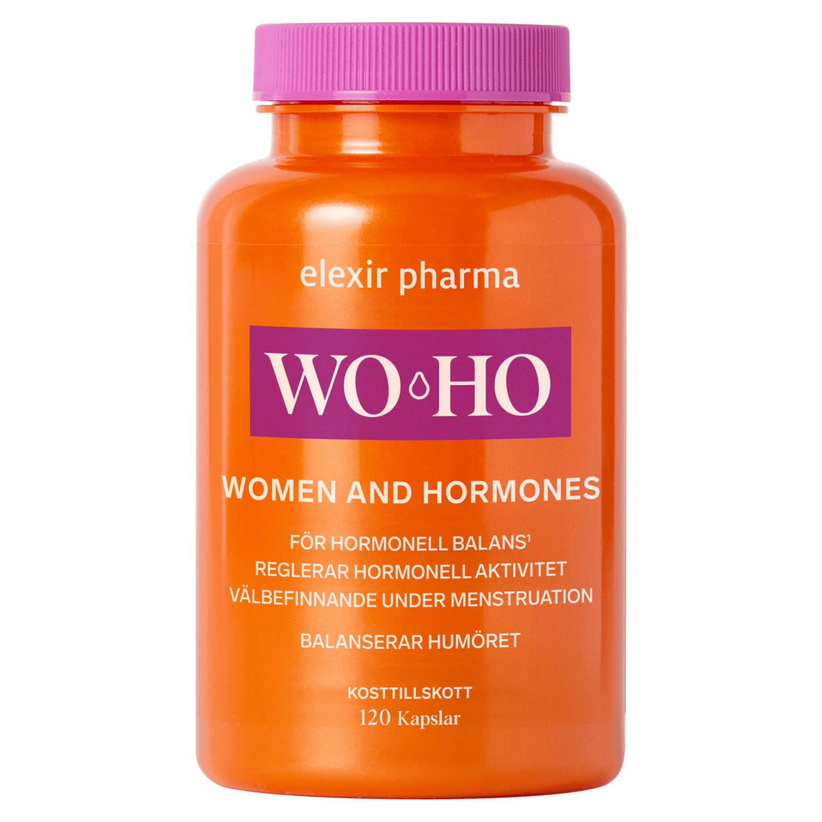 Elexir Pharma WO-HO Women & Hormones 120 kapslar
