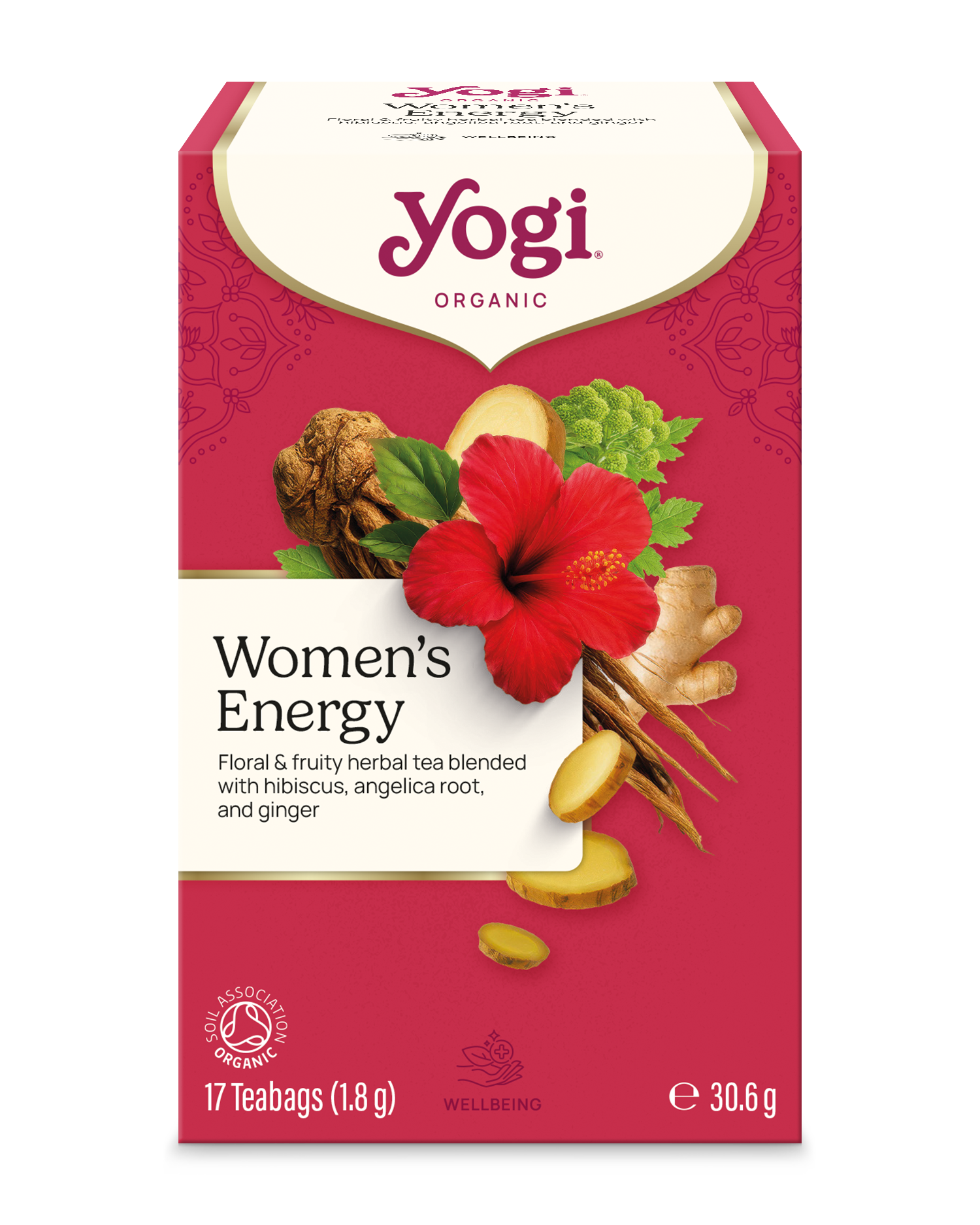 Yogi Tea Womens Energy KRAV 17 påsar