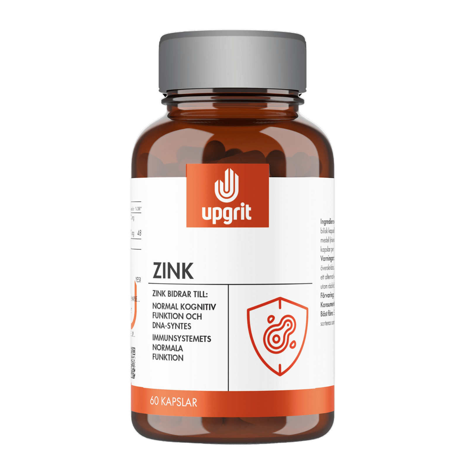 Upgrit Zink 60 kapslar