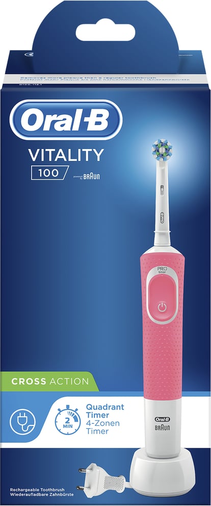 Oral b sale vitality 100 rosa