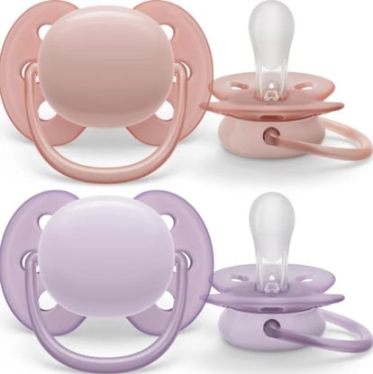 Kop Philips Avent Ultra Soft Napp 0 6 Manader Rosa Lila 2 st Apohem
