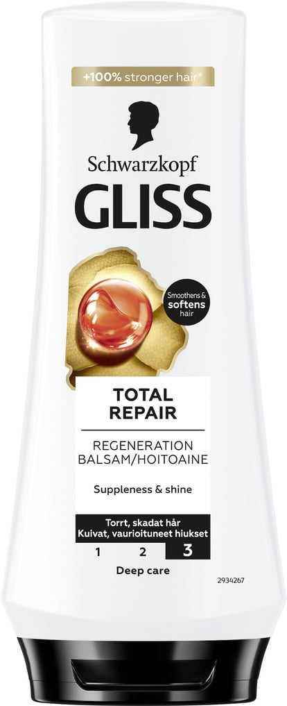 Schwarzkopf Gliss Pflegendes Balsam-Öl 200ml – Mit Marulaöl Für Geschmeidiges, Glänzendes Haar