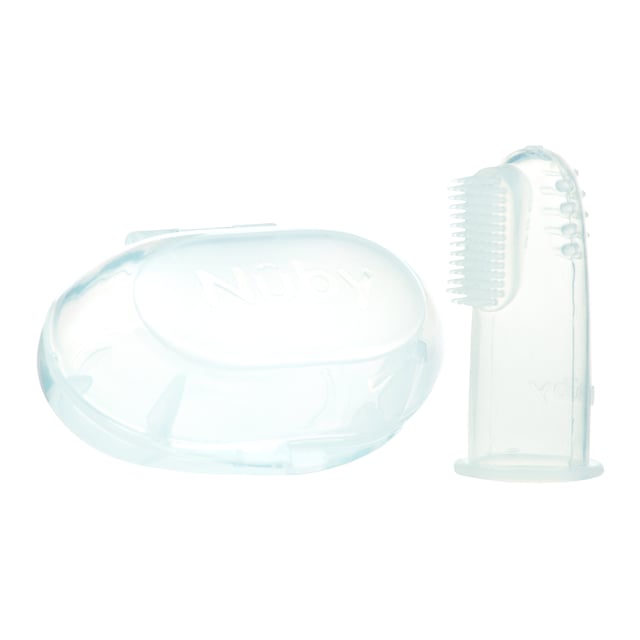 Nuby Silicone Finger Toothbrush +3m