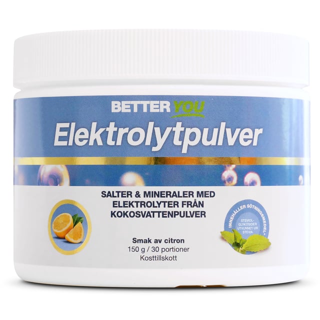 Better You Elektrolytpulver Citron 150 g