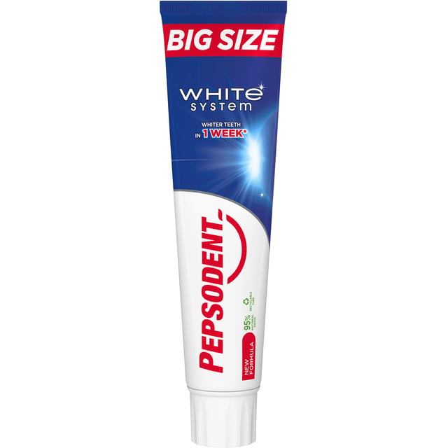 Pepsodent Tandkräm white system 125 ml
