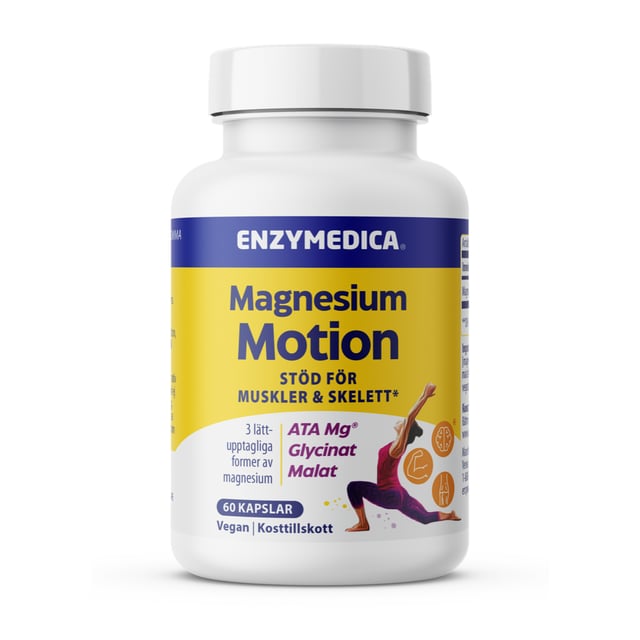 Enzymedica Magnesium Motion 60 kapslar